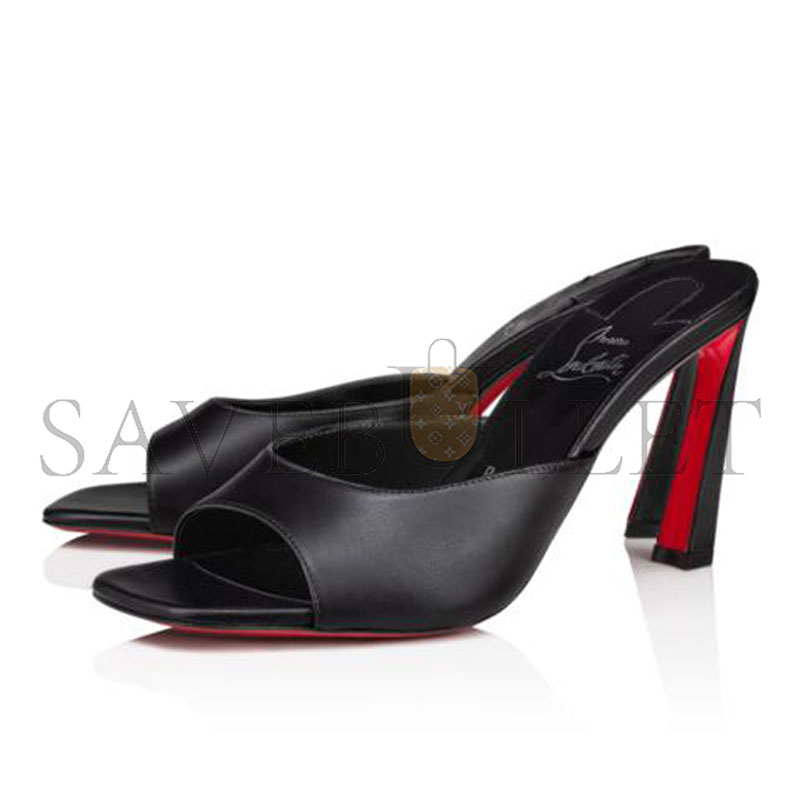 CHRISTIAN LOUBOUTIN CONDORA 85 LEATHER MULES CHRISTIAN LOUBOUTIN CONDORA 85 LEATHER MULES